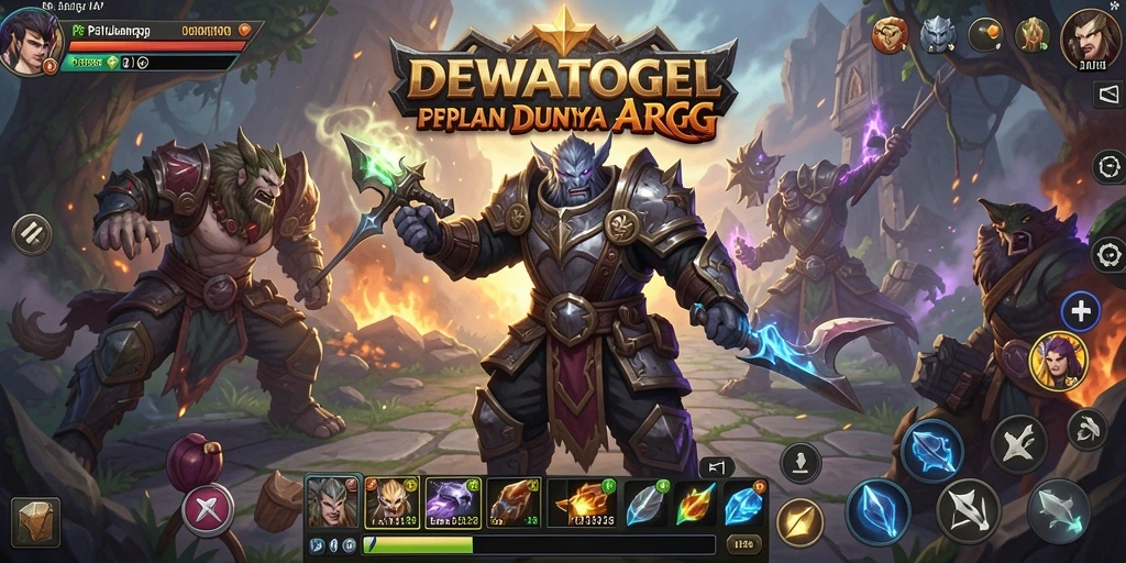 Tangkapan layar gameplay DEWATOGEL yang menampilkan aksi seru dalam petualangan ARPG.
