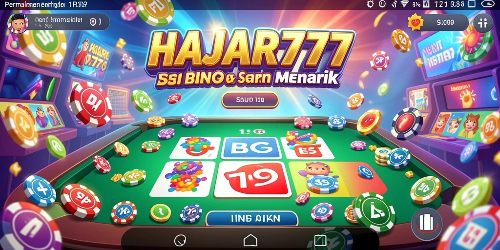Tampilan gameplay Bingo yang seru dan mengasyikkan.