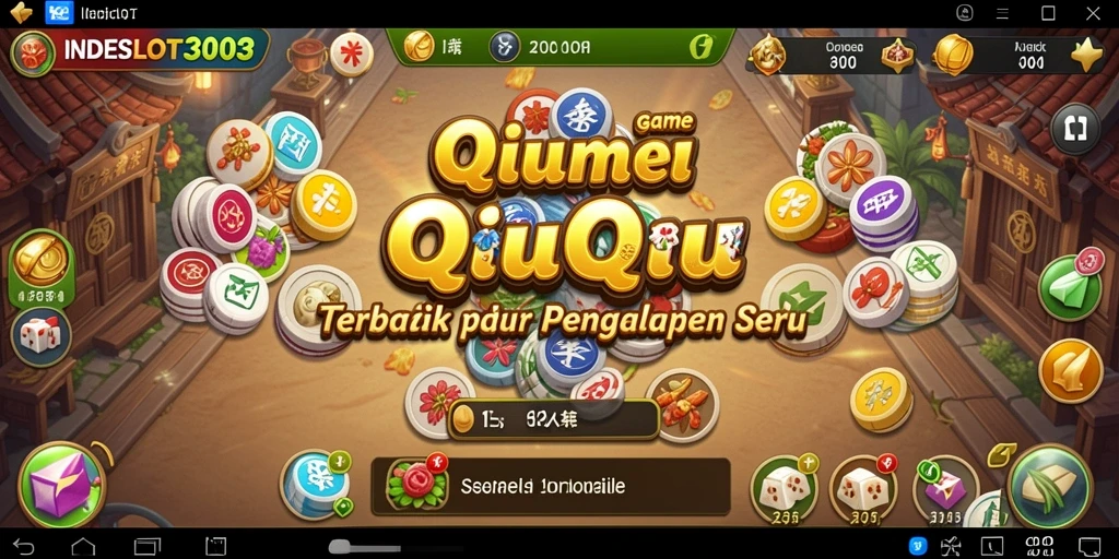 Gameplay QiuQiu yang menarik dan penuh strategi.